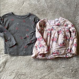 2 Baby Gap shirts